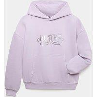 M&S K Pop Demon Hunters Graphic Hoodie Lilac