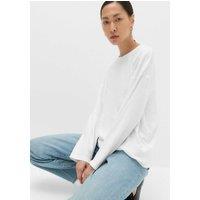 M&S Pure Cotton Top White
