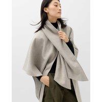 M&S Scarf Poncho Oatmeal