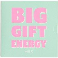 M&S BigGift Energy Gift Card No Colour