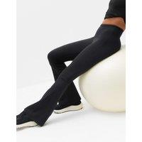 Goodmove Essential High Waisted Flared Leggings Black