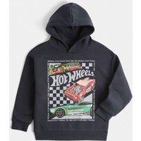 M&S Cotton Rich Hot Wheels Hoodie Carbon