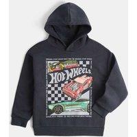 M&S Cotton Rich Hot Wheels Hoodie Carbon