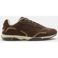 M&S Suede Side Detail Trainers Brown