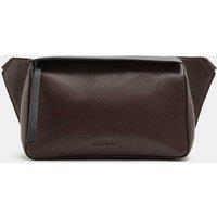 Autograph Leather Pebble Grain Cross Body Bag Brown Mix