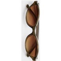 M&S Oval Lugged Sunglasses Khaki