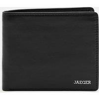 JAEGER Leather Wallet Black
