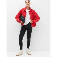 M&S Side Zip High Waisted Leggings Black