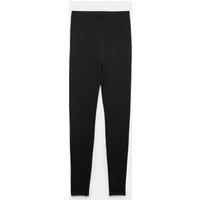 M&S Side Zip High Waisted Leggings Black