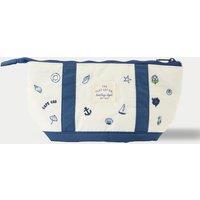 The Flat Lay Co. Essential Makeup Pouch Navy