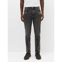 M&S Authentic Tapered Fit Stretch Jeans Black Mix