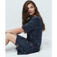M&S Cotton Modal Nightdress Twilight