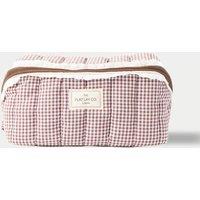 Flat Lay Co Marshmallow Flat Lay Makeup Box Bag Mocha