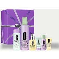 Clinique 3-Step Hydration Skincare Gift Set For Dry Combination Skin No Colour