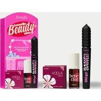 BENEFIT Beneville Beauty Salon Mascara Lip Tint & Bronzer Makeup Trio Gift Set No Colour