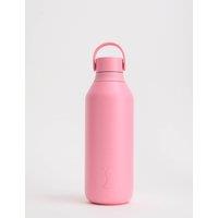 Chilly's Recycled Stainless Steel Water Bottle 500ml Pink