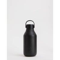 Chilly's 350ml Leak Proof Stainless Steel Water Bottle Black