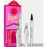 BENEFIT The Great Brow Hall Eyebrow Pen & 24Hr Brow Setter Duo Gift Set Chocolate/Cream