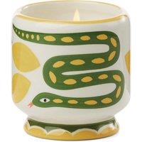 Paddywax Adopo Snake Wild Lemongrass Ceramic Candle 226g No Colour