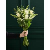 M&S Flower Market White Rose & Antirrhinum Letterbox Flowers