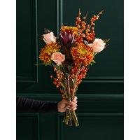 M&S Flower Market Orange Bloom & Ilex Bouquet
