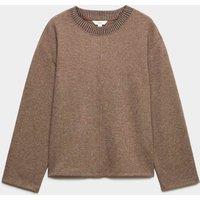 M&S Crew Neck Cosy Sweatshirt Neutral