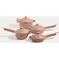 Our Place 4 Piece Ceramic Non-Stick Cookware Set Dusty Pink