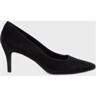 Buy Leather Kitten Heel Pointed Court Shoes