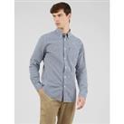Buy Regular Fit Pure Cotton Gingham Oxford Shirt