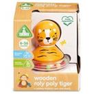 Wooden Roly Poly Tiger Toy (6-36 Mths)
