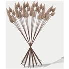 Set of 6 Artificial Sea Holly Single Stems