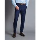 Slim Fit Super 120s Wool Suit Trousers