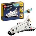 LEGO Creator 3 in 1 Space Shuttle Toy Set 31134 (6+ Yrs)
