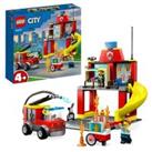 Buy LEGO City Fire Station and Fire Engine Toys 60375 (4+ Yrs)