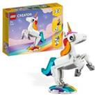 LEGO Creator 3 in 1 Magical Unicorn Toy Set 31140 (7+ Yrs)