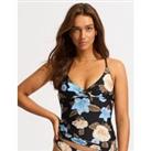 Buy Garden Party Padded Wrap Front Tankini Top