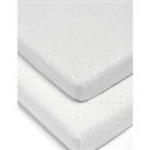 2pk Welcome to the World Cotbed Fitted Sheets