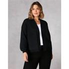 Cotton Blend Edge to Edge Relaxed Cardigan