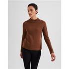 Wool Rich Crew Neck Jumper with Cashmere