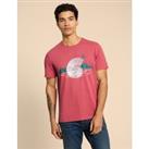 Pure Cotton Surf Shell Graphic T-Shirt