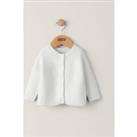 Pure Cotton Knitted Cardigan (7lbs-9 Mths)