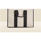 Buy Canvas Striped Tote Bag