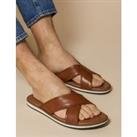 Leather Mule Slippers