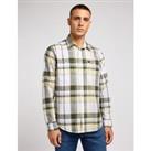 Worker Pure Cotton Check Flannel Shirt
