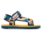 Kids Riptape Patterned Sandals (7 Small - 5.5 Large)