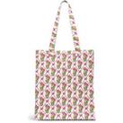 Carousel Canvas Floral Tote Bag