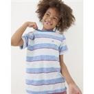 Pure Cotton Striped T-Shirt (3-13 Yrs)