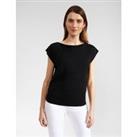 Buy Slash Neck Knitted Top with Wool