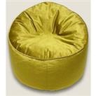 Gold Velvet Beanbag Chair