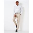 Tailored Fit Cotton Rich Stretch Trousers